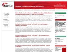Tablet Screenshot of cert.at