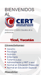 Mobile Screenshot of cert.edu.mx